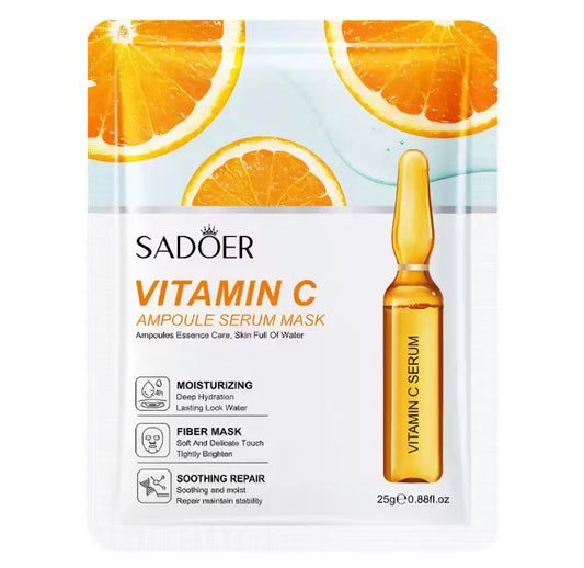Face skin care mask Vitamin C